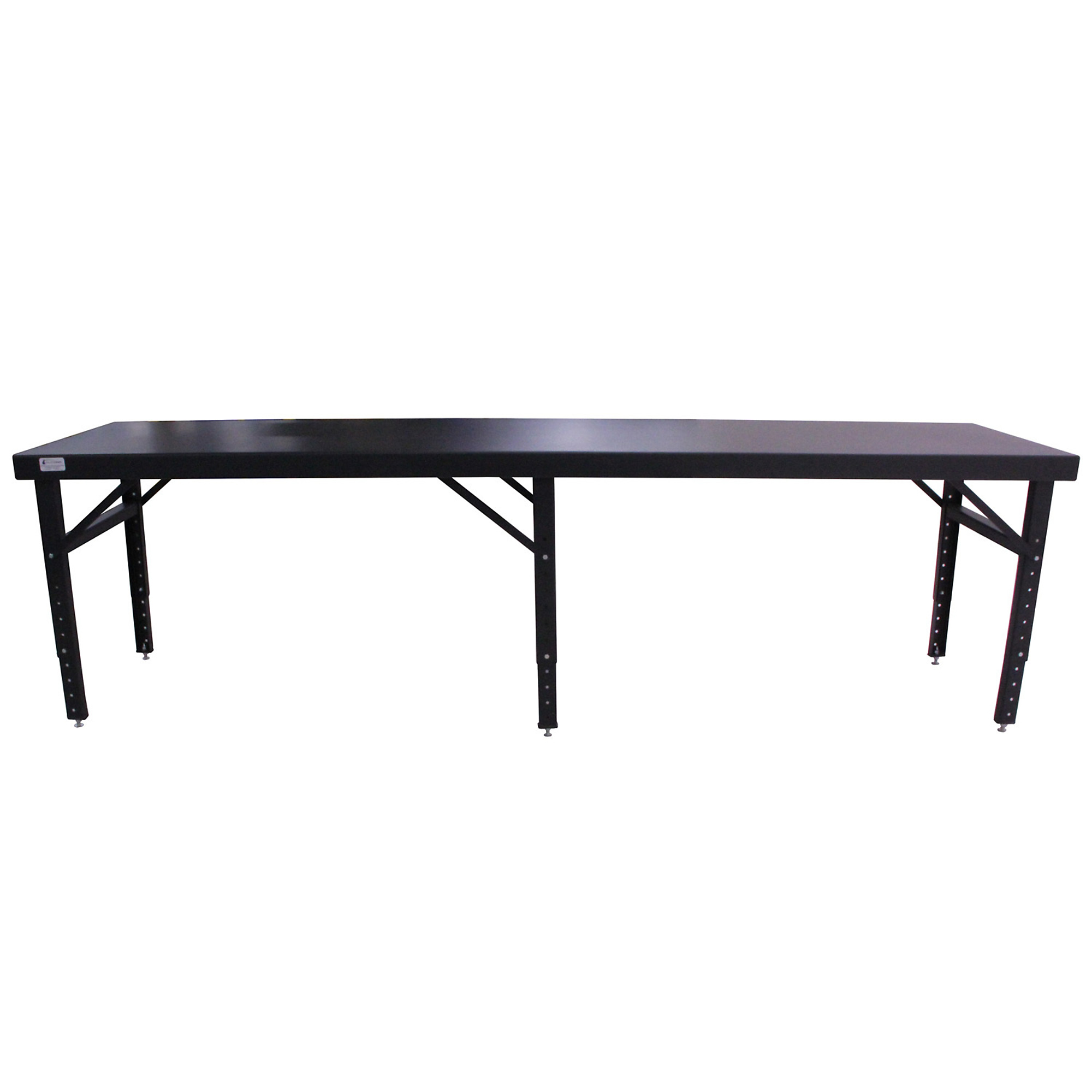 Valley Craft, Adjustable Height Work Table, Width 120 in, Depth 48 in, Height 42 in, Model# F87865A5